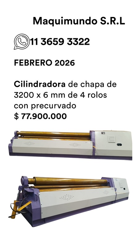 cilindradora de chapa