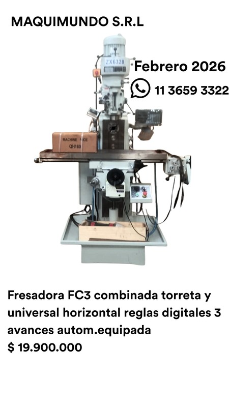 fresadora FC3