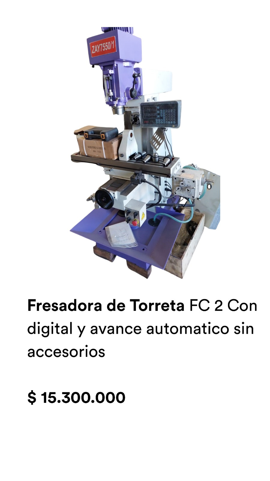 fresadora FC3